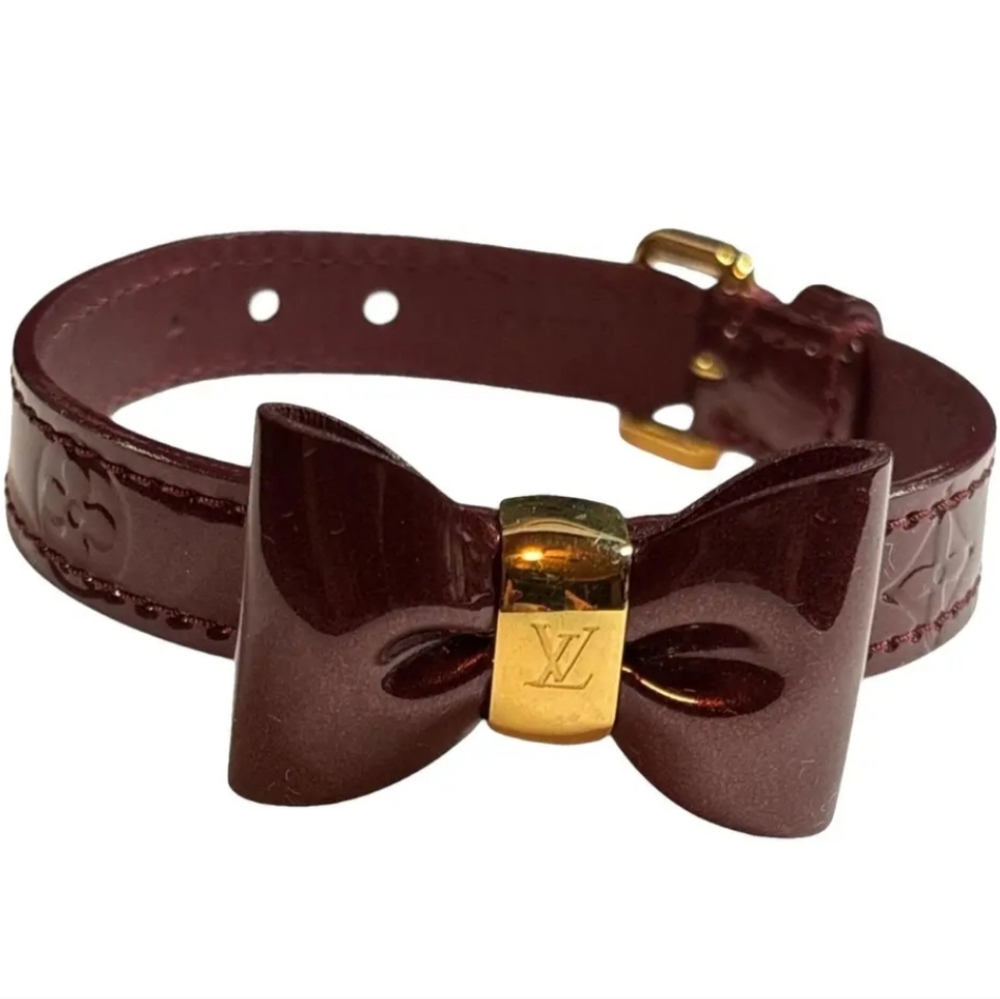 Louis Vuitton Bow Monogram Vernis Bracelet/ Preloved